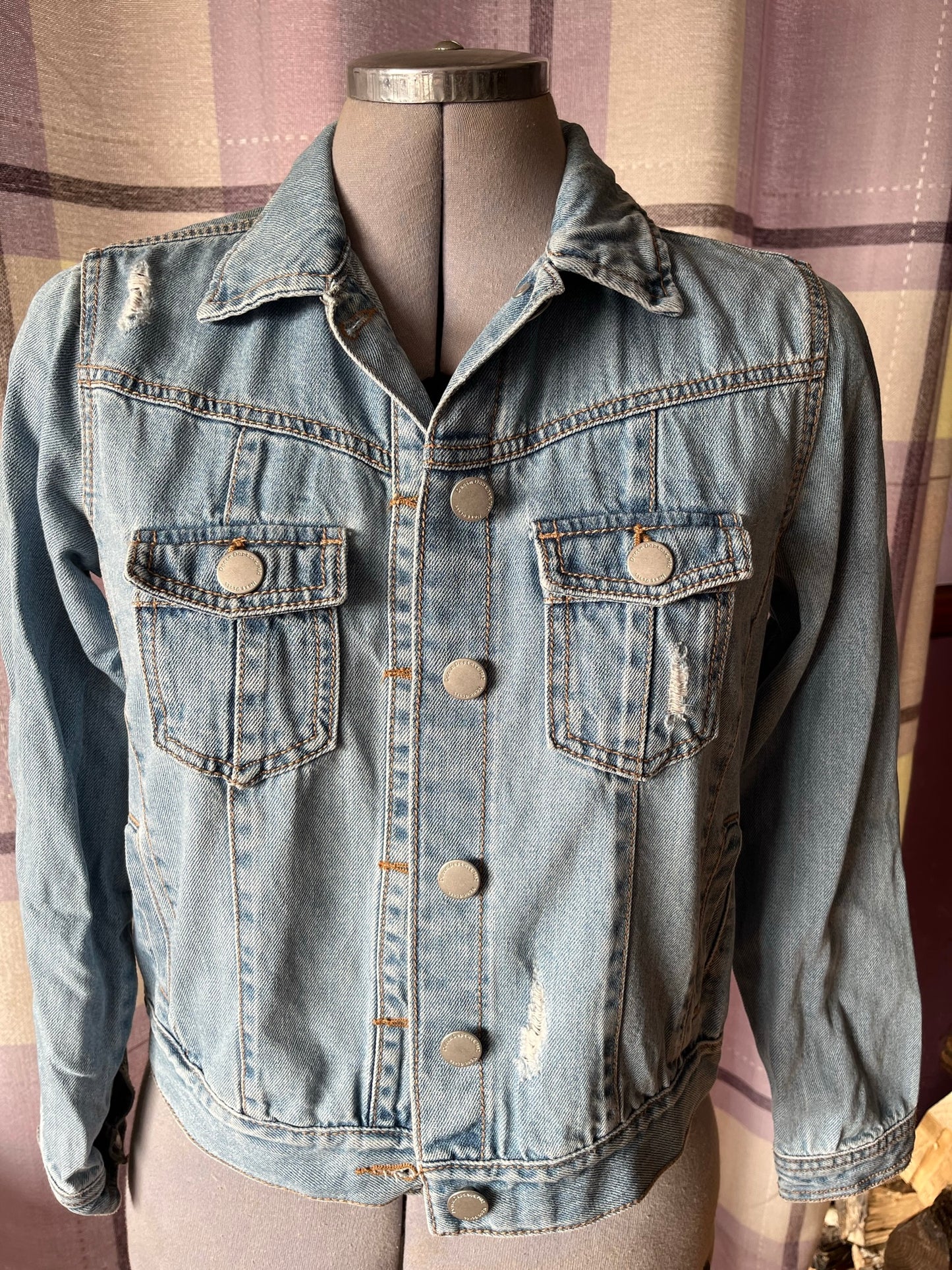 Girl's Denim Jacket with Dream Catcher