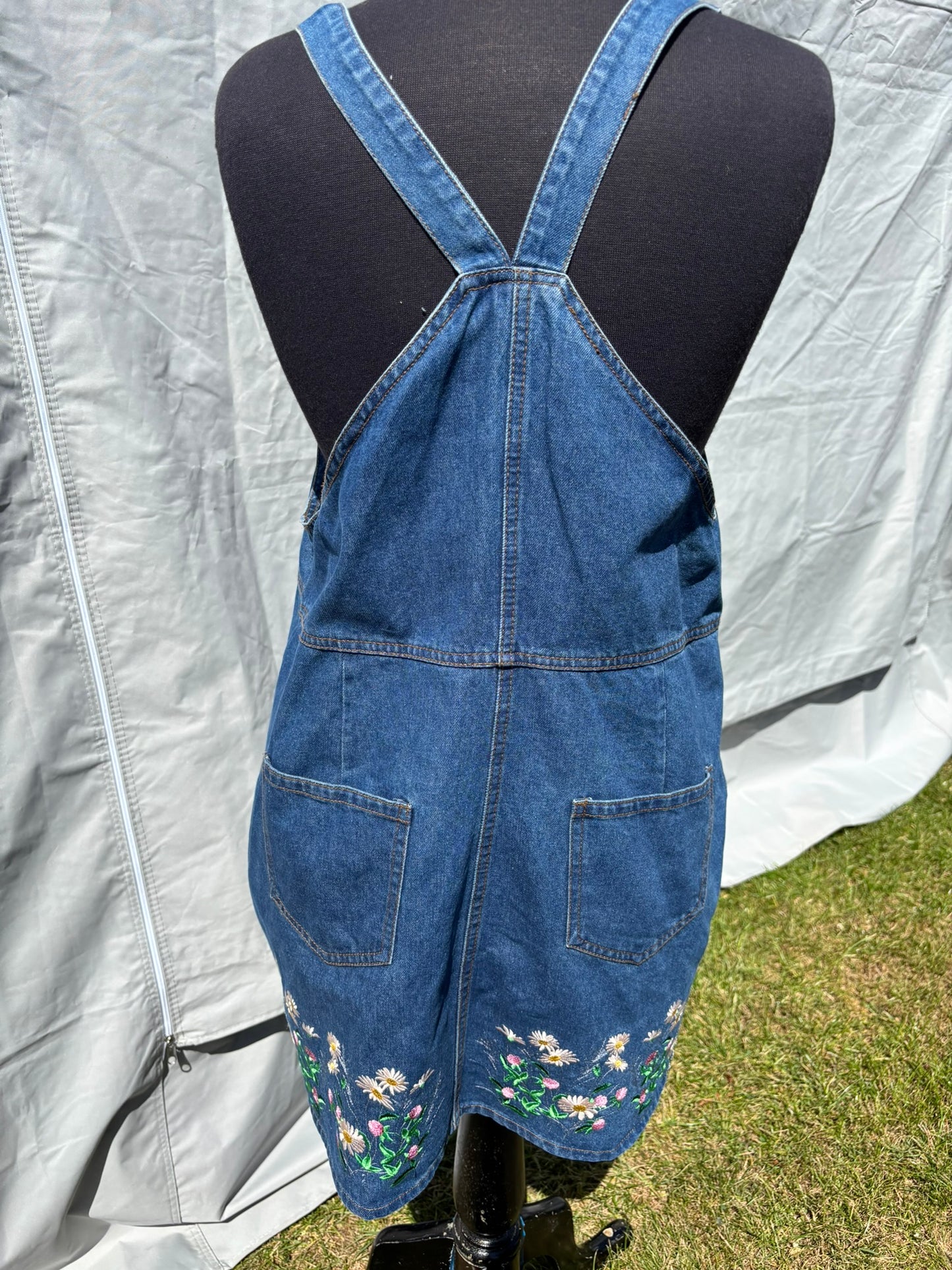 Daisy Pinafore Dress