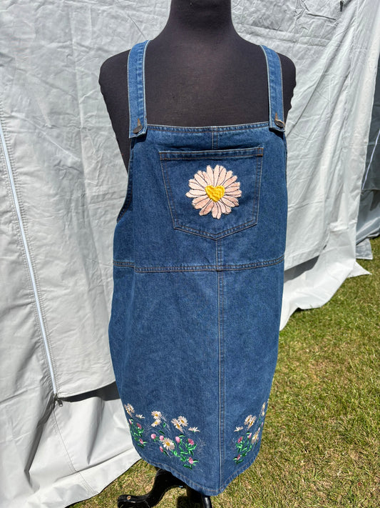Daisy Pinafore Dress