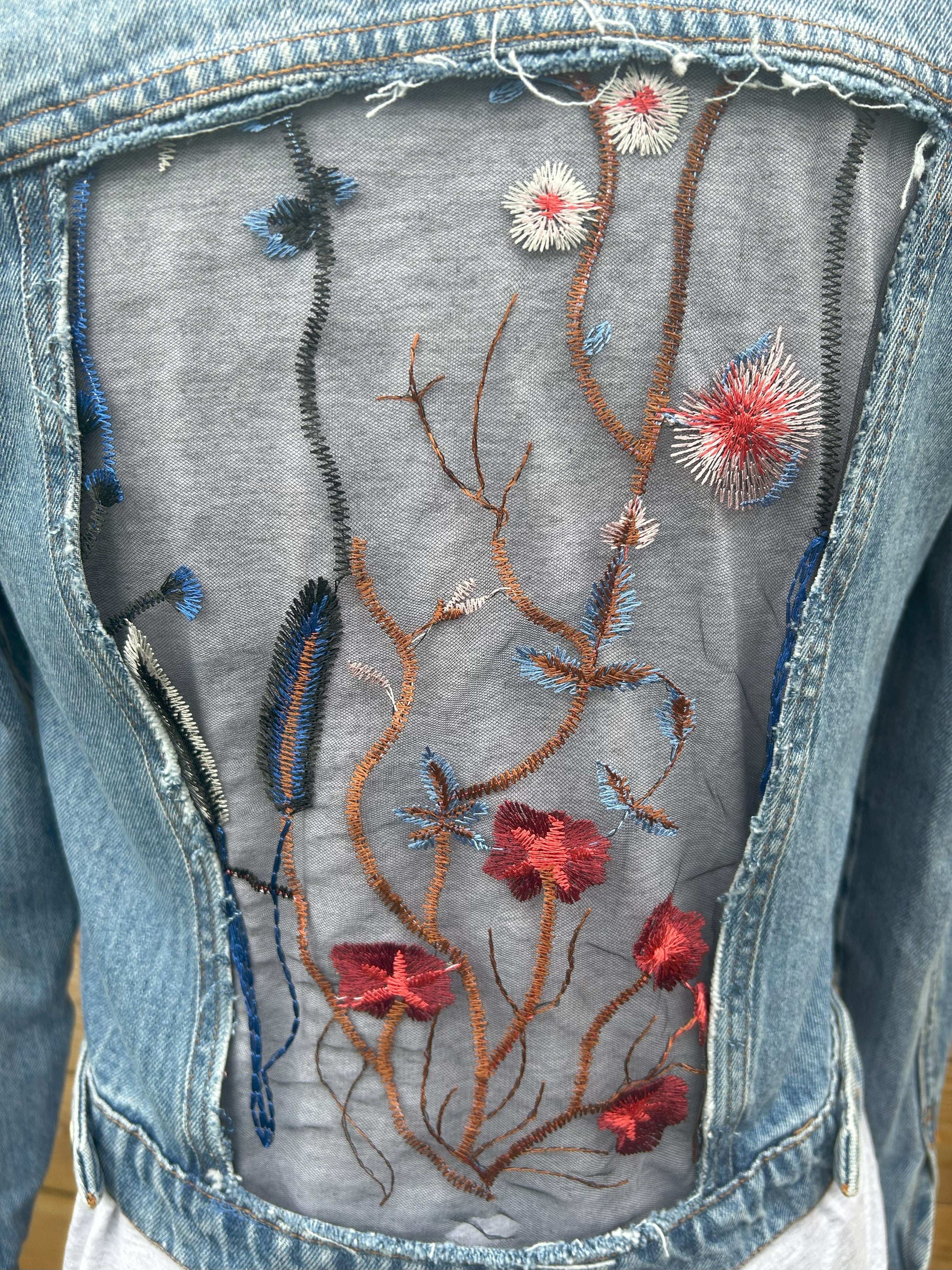 Lily Rose Painted Denim Jacket – Beautifully Frank